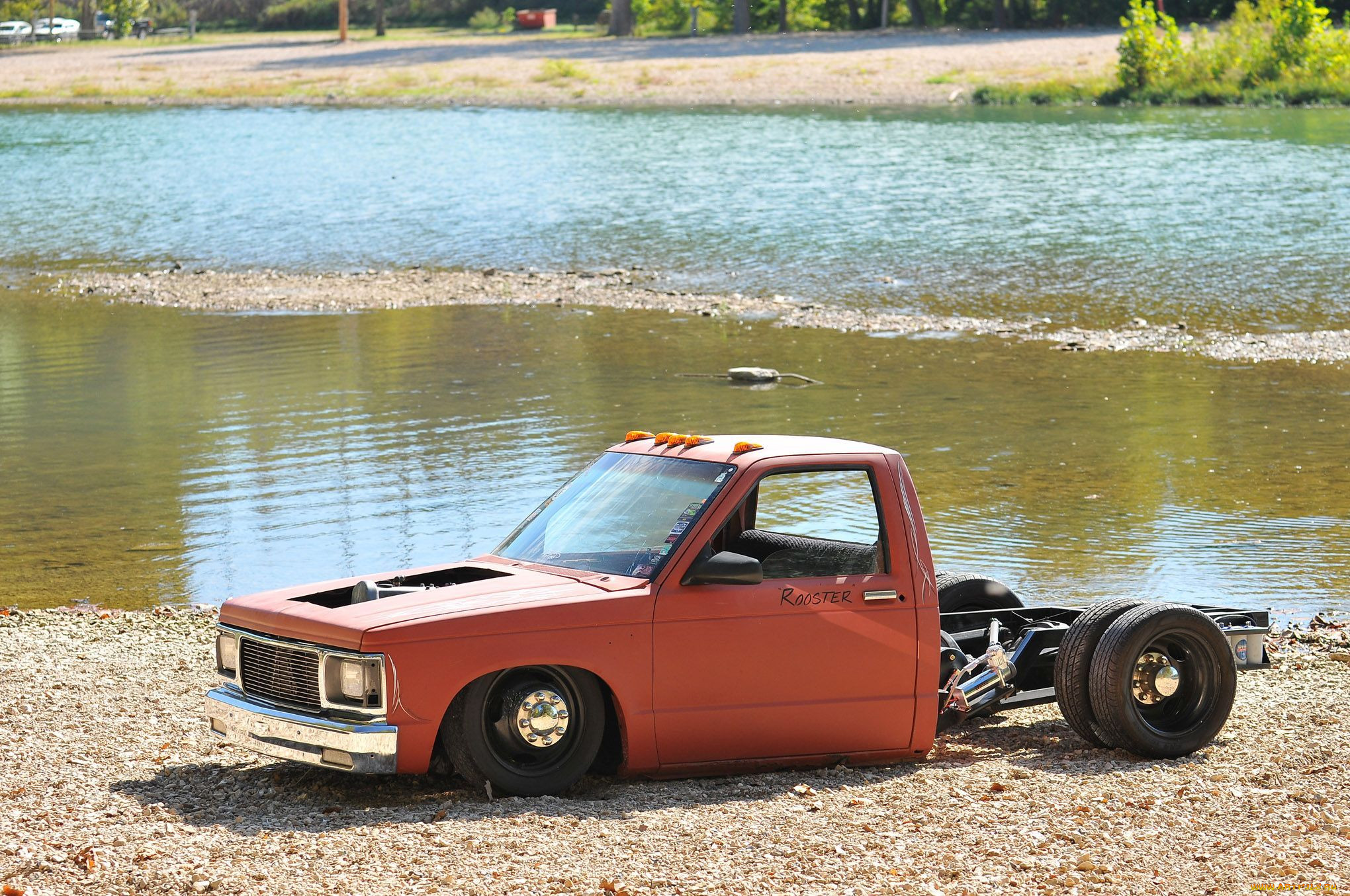 1991-chevy-s10-dualie-the-rooster, , custom pick-up, chevy